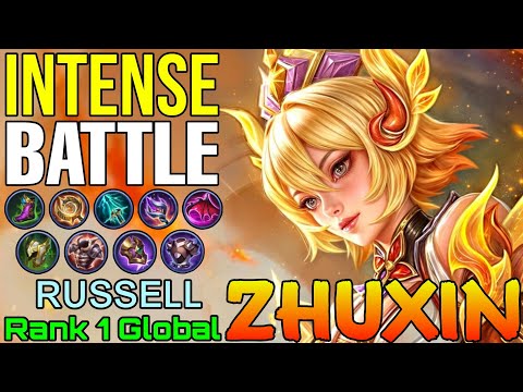 Intense Battle! Zhuxin Hybrid Build - Top 1 Global Zhuxin by ʀᴜssᴇʟʟ - Mobile Legends