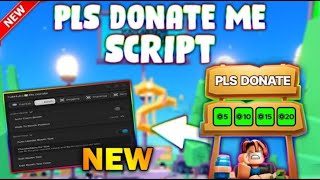 *NEW* PLS DONATE Script (PASTEBIN 2025) ( AUTOFARM , FAKE MESSAGE , AUTO CHAT , FIND RICH SERVERS )