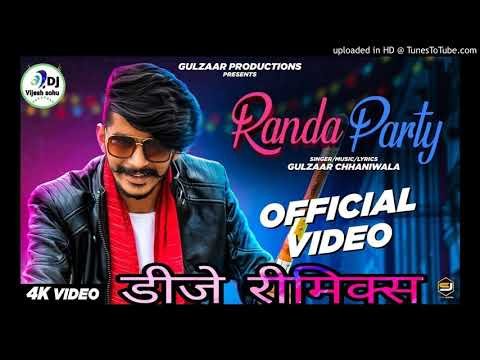 Randa Party Remix Gulzaar Chhaniwala Dj Remix Song 2020 By Dj Salesh Blaster Bahal (HR) SalesH Blast