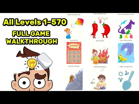 DOP 2: Delete One Part – All Levels 1 to 570 – Full Walkthrough (3 Stars Solutions)