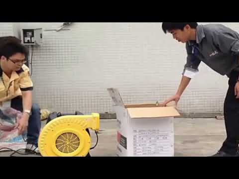 bounce house air blower testing