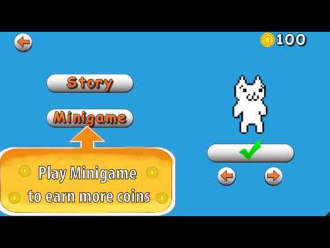 Cat Mario HD -Super Cat World  - Syobon Action-  Mini Game fail