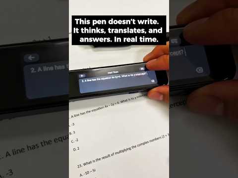 “Best AI Smart Pen 2025 ✍️ | Scan, Translate & Digitize Instantly” #AISmartPen