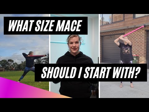 What size mace should I start with? Best steel mace weight for beginners