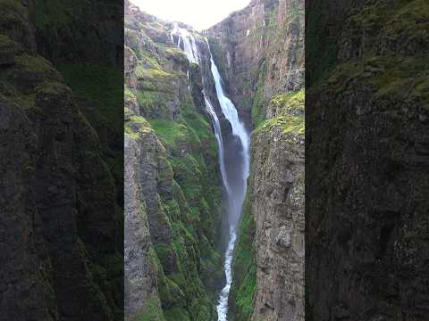 Glymur Waterfall, Iceland.