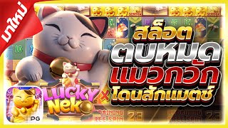 สล็อตPG : Lucky Neko น้องเหมียวนำโชคเนโกะ ต้องโดน! สล็อตเว็บตรง สล็อตวอเลท By เฮียก้าพาแหก