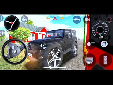 Dollar (Song) Modified Mahindra Black thar 😈|| Indian Cars Simulator 3D || Android Gameplay Part 16