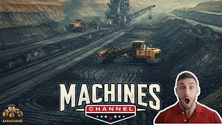 The Biggest Coal Mine You've Never Seen: Unveiling America's Powerhouse #coalmining#heavymachinery