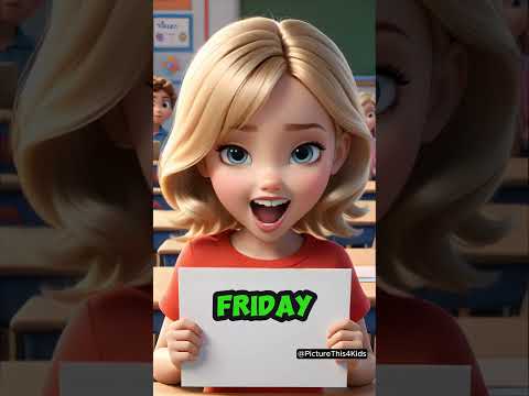 Let's Learn the 7 Days of the Week!