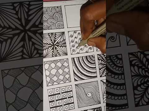 8/75 Zentangle Challenge #doodle #zentangle #zendoodle #drawing #doodleart