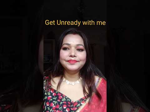 Get Unready with me 😍❤️.Easy  Makeup removeing trick .#professional #ytshorts #reel #mua #beautician