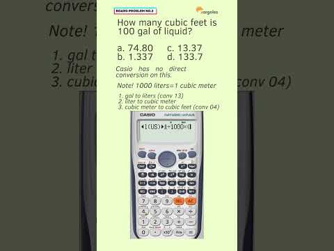Board Problem No.2 | Unit Conversion Calculator Techniques