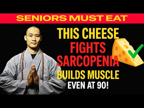Seniors: Eat These 3 CHEESES to Rebuild Muscle and FIGHT Sarcopenia | Shi Heng Yi