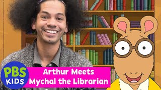 Arthur | Mychal the Librarian Meets Arthur | PBS KIDS