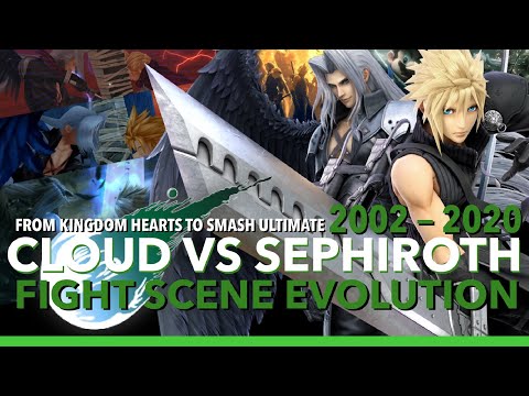 Cloud VS Sephiroth - Fight Scene Evolution Edit