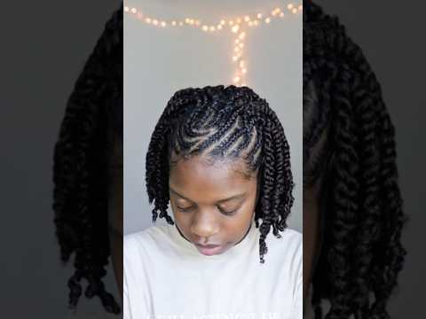 A little design to spice up the mini twist! #minitwists #tutorial #twist #naturalhair