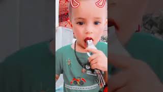 🥰 cute😇 angel and 😈devil baby #dugu #shorts