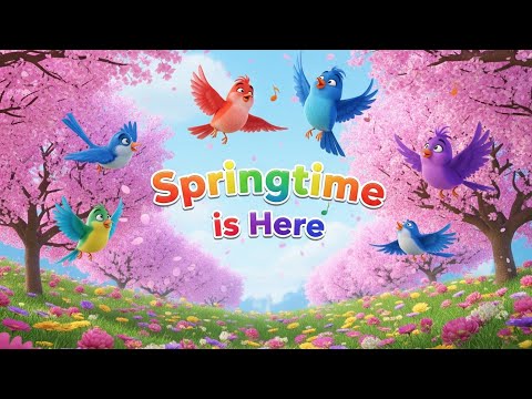 Spring Song for Toddlers | Fun & Educational Happy Kids Song!