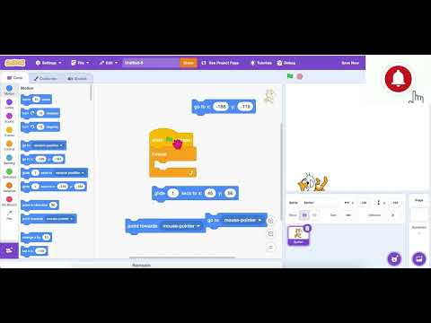 Scratch Coding: Star Animation with Motion & Pen Blocks 🎮✨ #scratchtutorial  #codingforbeginners