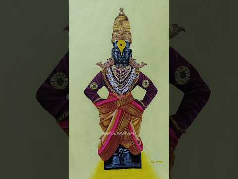 Vitthal Painting #vithhal  #painting #art #acrylicpainting  #pandurang #drawing