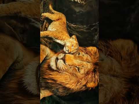 Once there lived a Lion 🦁 #lionking #asmr  #feelthevibes