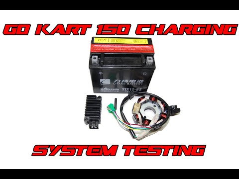 Go Kart 150 Charging System Testing