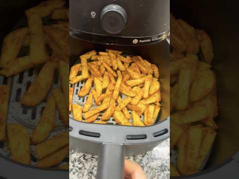 French fry 🍟 in air fryer 💨#shorts #shortsrecipe