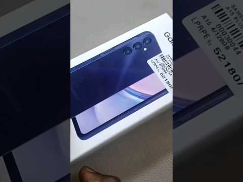 Samsung Galaxy a15 unboxing 😎🧐 Samsung a15