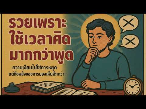 รวยเพราะใช้เวลาคิดมากกว่าพูด | คิดทำแล้วรวย Podcast