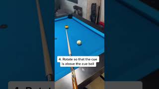 How to aim in pool