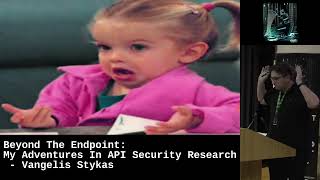 Beyond The Endpoint: My Adventures In API Security Research - Vangelis Stykas