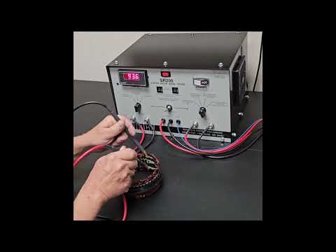 Stator Rotor & Diode Testing with the SR200