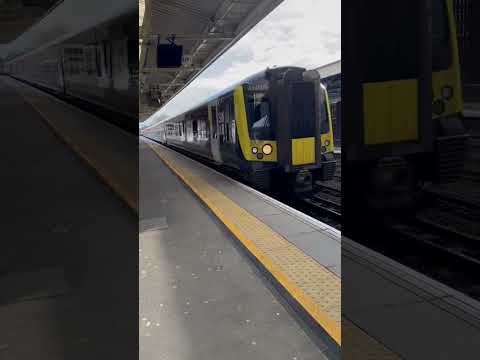 London SWR train after strike