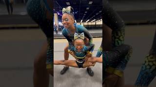 OMG… THEY ATEEE 😍🤯 #cheer #stunts #shorts