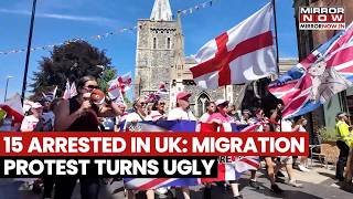 15 ARRESTED IN UK PROTEST CHAOS: Glasgow Anti-Migrant Rally Turns Violent as Clashes Erupt | Watch