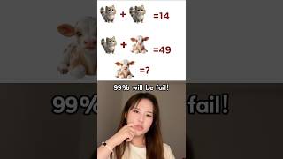Only 1% of people can solve this 😭