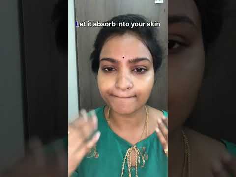 Get clear glass skin| 2 steps facial| lightening brightening #glowingskin #skincare  #homemade