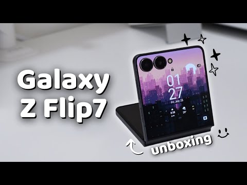 Samsung Galaxy Z Flip 7 Unboxing (Jetblack 512GB) | Aesthetic | Camera Test