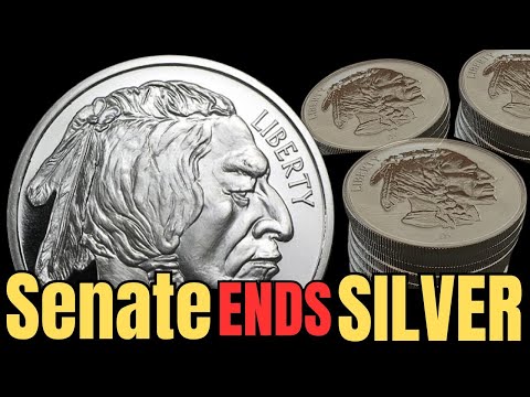 SENATE Passes Law: silver stacking days are OVER!