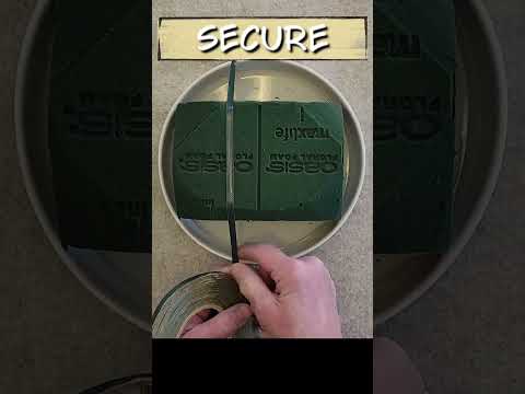 Arrangement Prep - Oasis Foam Tutorial #floraldesign