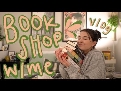 VLOG Book shop with me, library trip, chit chat, mental health day