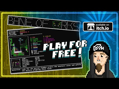 MY NEW ASCII GAME! (Bane of Orks - Free on Itch.io)