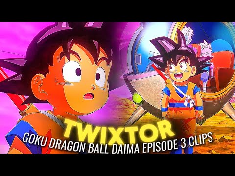 Goku DRAGON BALL DAIMA - TWIXTOR Clips 4K | Episode 3