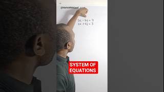 A simple way to solve system of Equations of this form #equation  #mathswithgpad #sat #igcse #gcse