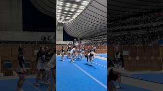 大会本番直前の雰囲気#緊張 #チア #shorts