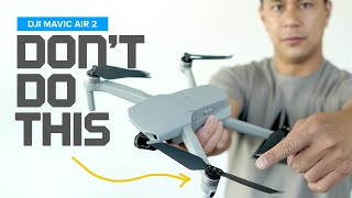 DJI Mavic Air 2 - Don’t make this mistake