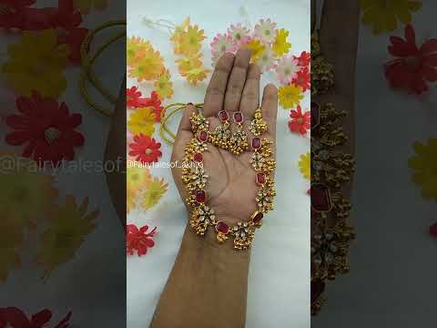 Trending Jewellery #shorts #viralshorts #trending #necklace #meeshonecklace #necklacedesign #online
