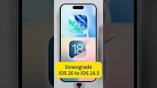 🤩How to Downgrade iOS 26 to iOS 18.5? Ultimate Guide!🔥#fyp