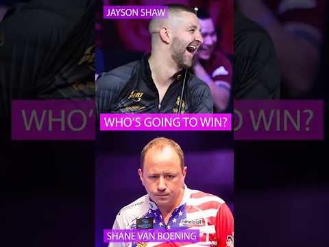 THIS rack was full of Action! - Jayson Shaw vs Shane Van Boening