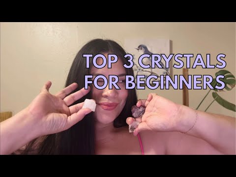 EVERYONE NEEDS THESE CRYSTALS💎✨ Top 3 Crystals for Beginners